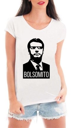 Camiseta Bolsonaro Presidente Blusa Jair Mito Feminina