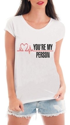 Camiseta Greys Anatomy Feminina Frases Serie Seriado You Are