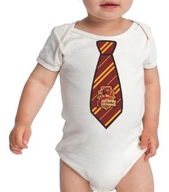 Body Harry Potter Bebe Gravata Grifinoria Bodies Baby Filme - Anuncio Clothing
