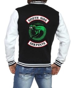 Jaqueta Riverdale Serpentes Moletom Casaco Blusa Nova Logo - comprar online