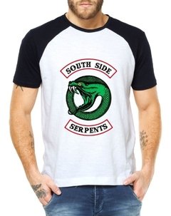 Camisa Riverdale Serpentes Camiseta Raglan Masculina Série