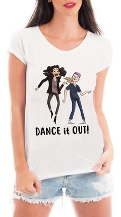 Camiseta Greys Anatomy Dancing Blusa Feminina Camisa