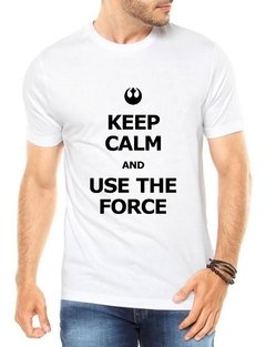 Camisa Use The Force Masculina Camiseta Blusa Star Wars - Anuncio Clothing