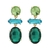 Aretes tres colores