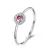 Anillo rosa PLATA - comprar en línea