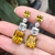 Aretes amarillo