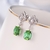 Aretes verde