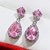 Aretes rosa