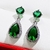 Aretes verde