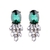 Aretes verde