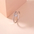 Anillo plateado