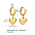 Aretes de corazon