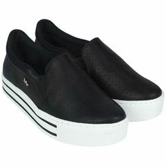 TENIS SLIP ON FLATFORM - PRETO - 010-009-01 - loja online