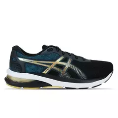 TÊNIS MASCULINO ASICS GEL - SHOGUN - 6 BLACK/PURE GOLD - 1011B907-020