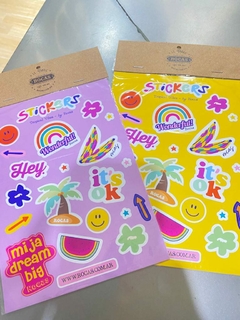 STICKERS TROPICAL VIBES (A0571)