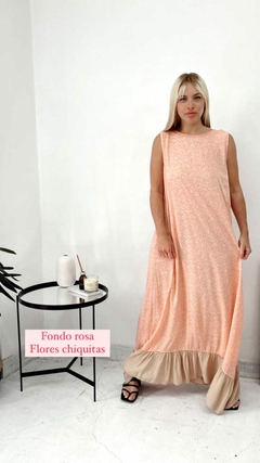 VESTIDO DALIA COMBINADO (AM1024) - comprar online