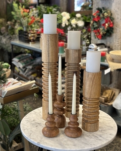 Candelabros de Madera