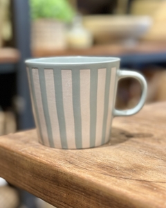 Taza Rayada Aqua