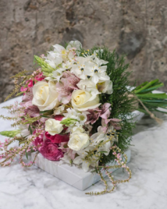 Ramo de Novia Pink and White en internet