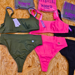 CONJUNTO TOP LISOS TIRO ALTO COLALESS BIKINIS KIERO ART: 4521/14521 TALLES DISPONIBLES 1 - 2 - 3 - 4 -5 ( X MAYOR ) - MARILEY - Lenceria Mayorista | Despachamos a las 24hs!