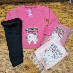 PIJAMA NENA INTERLOCK ESTAMPADO ALGODON LINEA JIZONE ART. 9042 TALLES DISPONIBLES 4 - 6 - 8 - 10 (MAYOR)