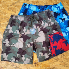 SHORT DE BAÑO ESTAMPADOS CAMUFLADO DE HOMBRE LINEA I-CART. 102E TALLES DISPONIBLES S - M - L - XL - XXL (X MAYOR )