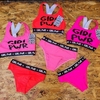 BIKINI NENA CON ELASTICO ANCHO GIRL LOVE LINEA VIENTOS Y OLAS ART. 6302 TALLES SURTIDOS 8 - 10 - 12 - 14 - 16 (X DOCENA)