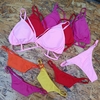 CONJUNTO CON TAZA SOFT CON LESS REGULABLE ESPECIAL BIKINIS AGHATTA ART: 92021 COLORES TALLES SURTIDOS 6 - 7 (X DOCENA)