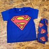 PIJAMA DE VERANO ESTAMPA SUPER MAN LINEA JIZONE ART. 6052 TALLES 4 - 6 - 8 - 10 - 12 ( POR MAYOR )