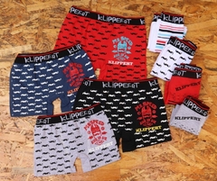 BOXER DE NIÑOS ESTAMPADOS ALGODON LYCRA LINEA KLIPPER ART. 0052 TALLES 4 AL 12 (X DOCENA)