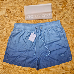 SHORT DE BAÑO DE HOMBRE CON FORRO C/CORDON. LÍNEA ACRÓBATA. ART BALI 002. MARINO DEGRADÉ. S-M-L-XL-XXL (X MAYOR)