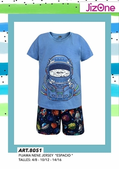 PIJAMA JUVENIL JERSEY ESTAMPADO LINEA JIZONE ART 8051 TALLES 12,14,16 COLOR SEGUN AL STOCK (MAYOR)