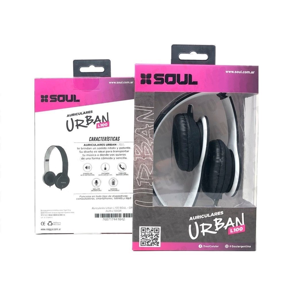 AURICULARES URBAN SOUL Virtualtek Accesorios