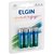 Kit 4 Pilhas AAA Palito 1,5V LR03 - Elgin