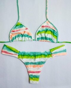 TOP CORTININHA TEXTURIZADO TIE DYE - comprar online