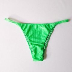 MINI TANGA DUPLA FACE VERDE FRESH TEXTURIZADO