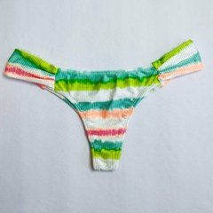 CALCINHA BORBOLETA FIO DUPLO TEXTURIZADA TIE DYE