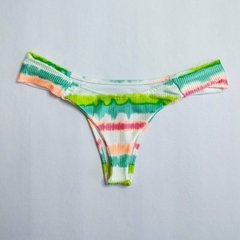 CALCINHA BORBOLETA FIO DUPLO TEXTURIZADA TIE DYE - comprar online