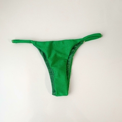 MINI TANGA COM REGULAGEM VERDE BANDEIRA TEXTURIZADO - comprar online