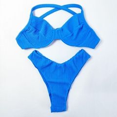 TOP ARO SEM BOJO AZUL PÉRSIA CRISPY - comprar online