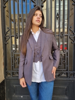 Blazer René con rayas en internet