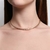 CHOKER ARO TORCIDO ANATOMICO PRATEADO - comprar online