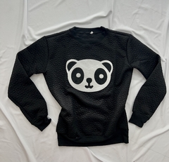 Moletinho careca panda estilo moda blogueira - comprar online