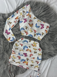 Conjunto Asthetic borboleta coloridas estilo moda gringa - comprar online