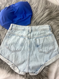 Shorts Laura jeans claro - loja online