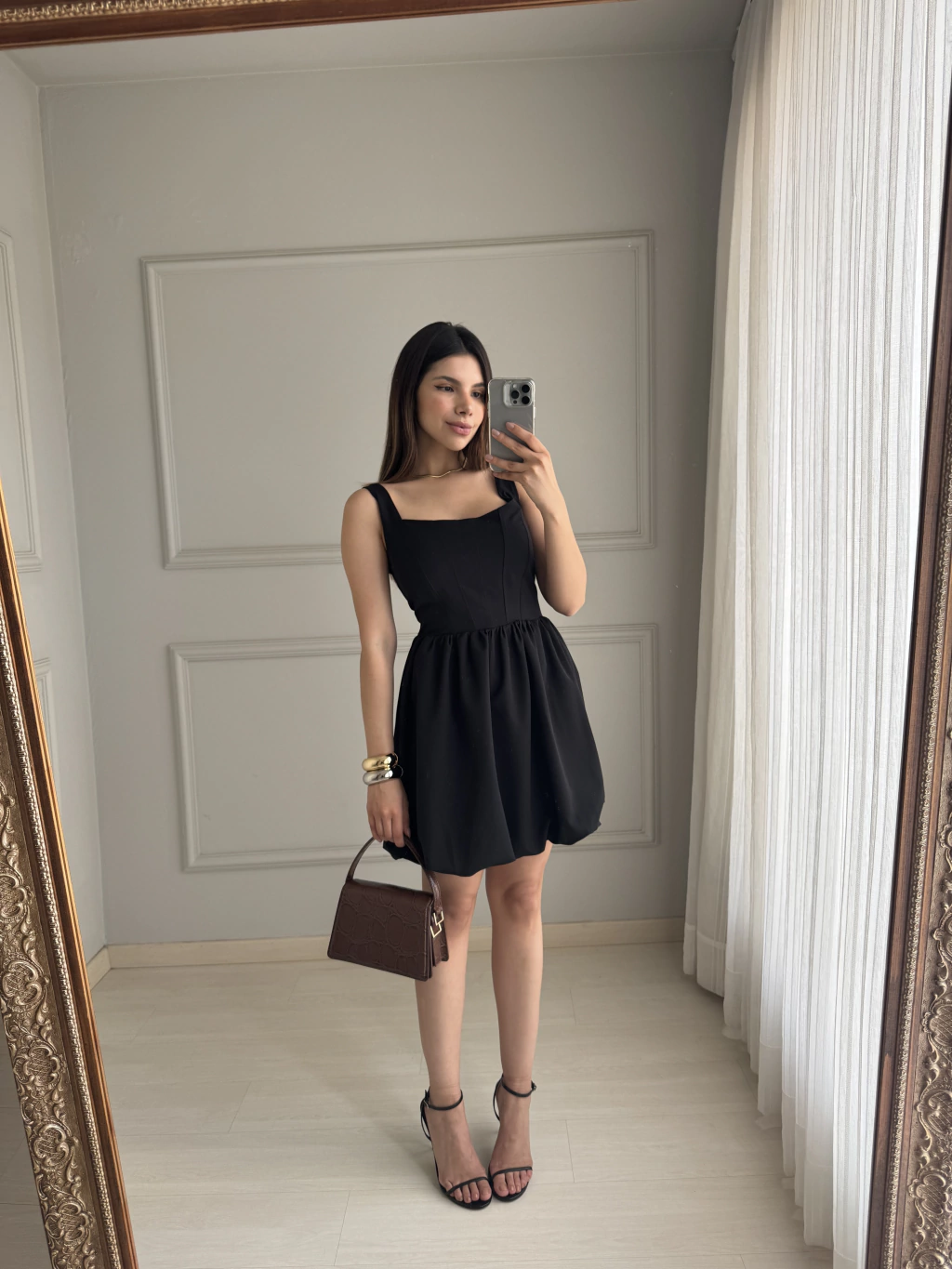 VESTIDO SERENA PRETO