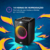 Caixa de Som Bluetooth Philips Party Speaker TAX3208, Potência 800W, com Luzes e Bateria Recarregável, Preto Bivolt