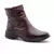 Bota Feminina Couro Cano Curto Zíper Lateral Casual Moderna - 34 ao 40