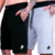 Kit 2 Bermudas Moletom Masculino Shorts Esportivo Basquete Dibre - Preto+Cinza - comprar online