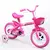 Bicicleta Infantil Track Bikes Arco-Íris, Aro 12, Rodinhas Laterais, Cesto, Rosa - comprar online